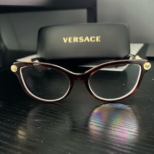 Versace Prescription cat eye glasses